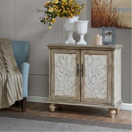 Madison Park Driscoll 2-Door Cabinet - Natural MP130-0156